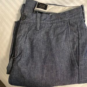 Like new J Crew Blue stretch dress pants